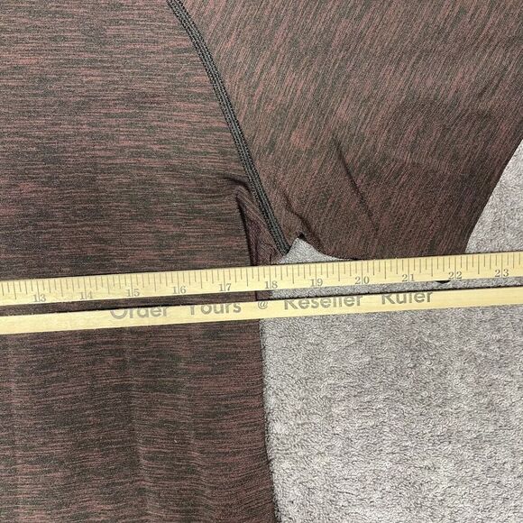 Lululemon T Shirt Mens M Heather Red Metal Vent Tech Short Sleeve Training Gym - Picture 6 of 7